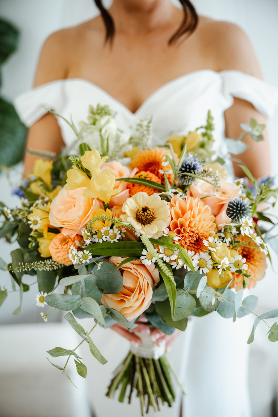 Summer Garden Bridal Bouquet