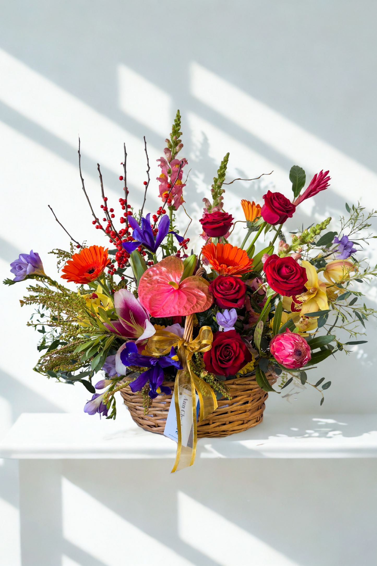 Vibrant Garden Basket