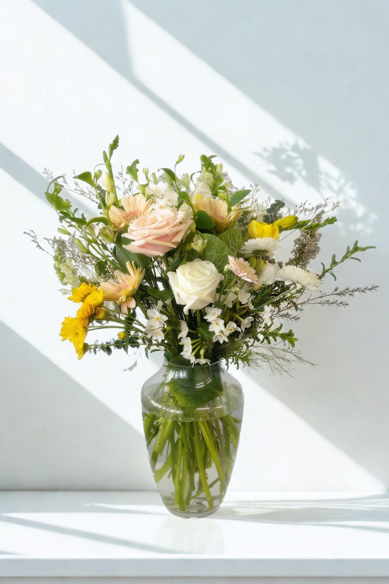 sunday morning in a vase