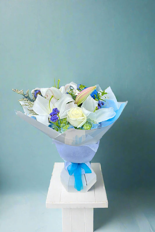 Calm Blue Arrangement