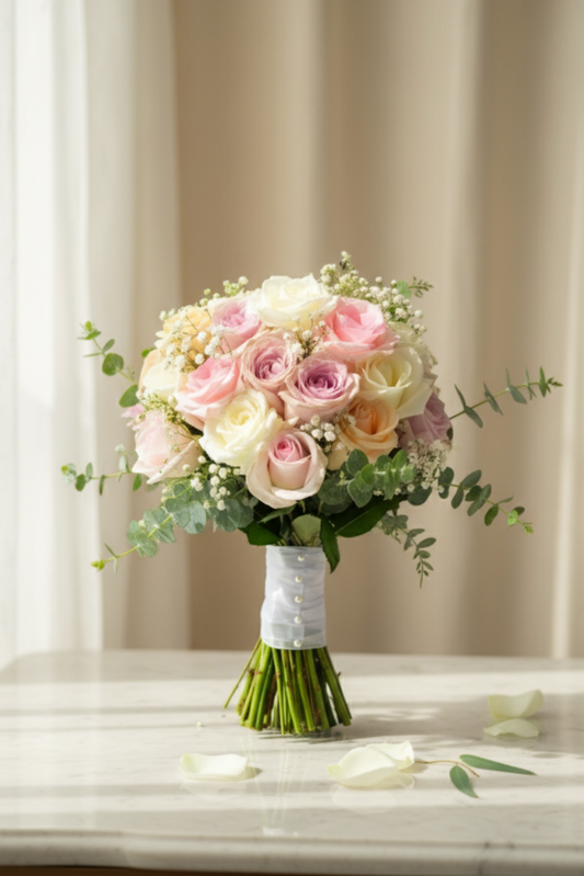 Pastel Bliss Bridal Bouquet