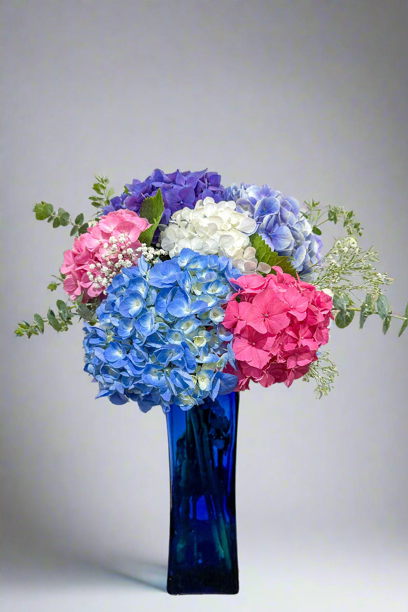 Multicolor Hydrangea Bouquet