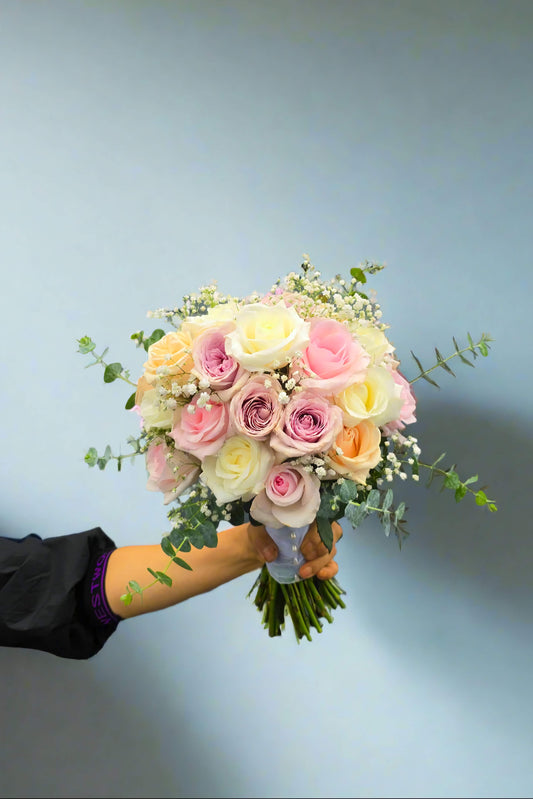 Pastel Bliss Bridal Bouquet