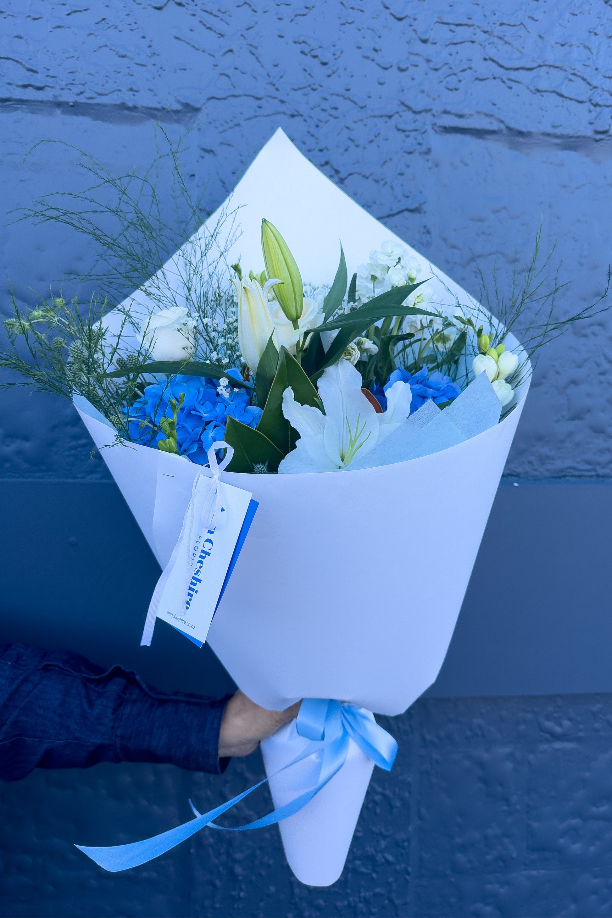 Pure & Blue Bouquet