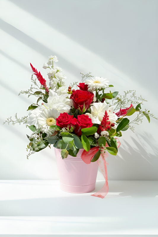 Red & White Arrangement