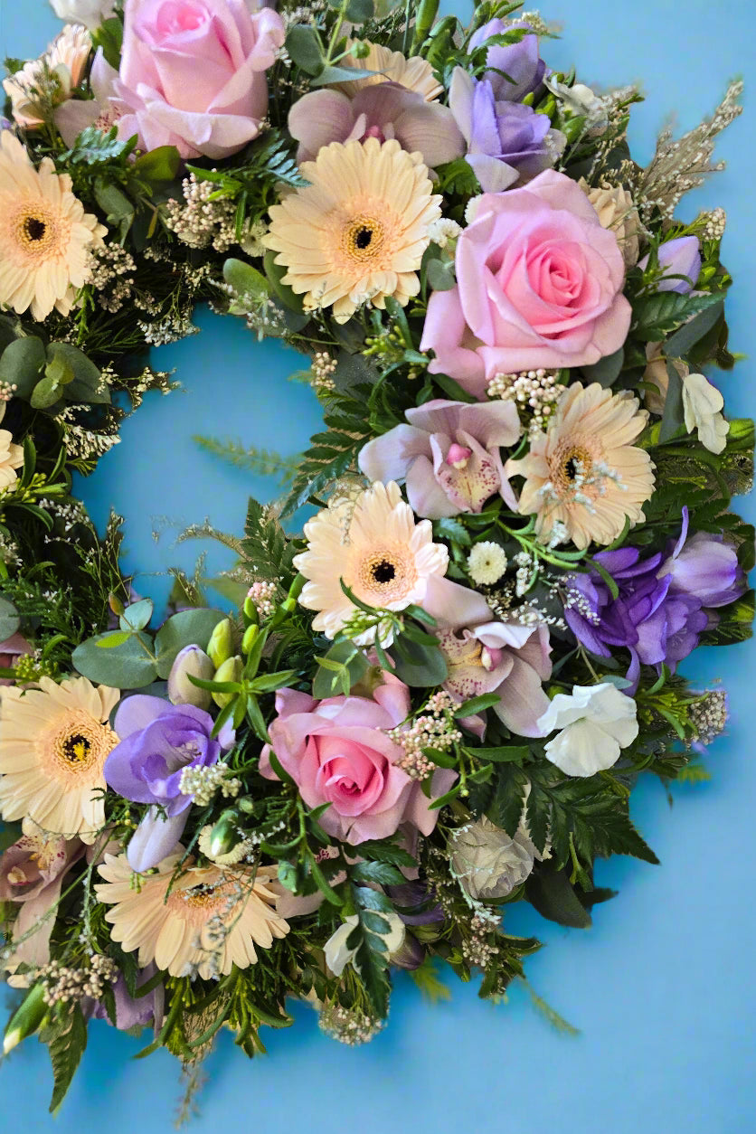 Soft Pastel Wreath