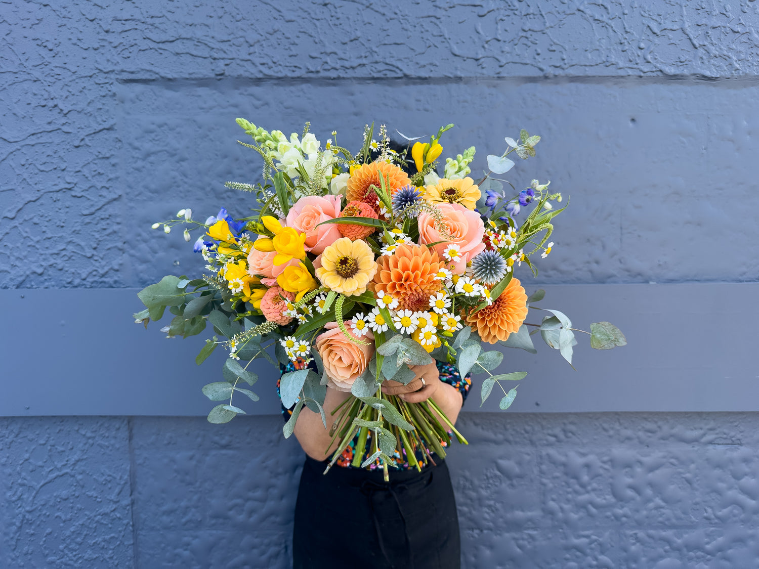 Summer Garden Bridal Bouquet