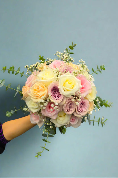 Pastel Bliss Bridal Bouquet