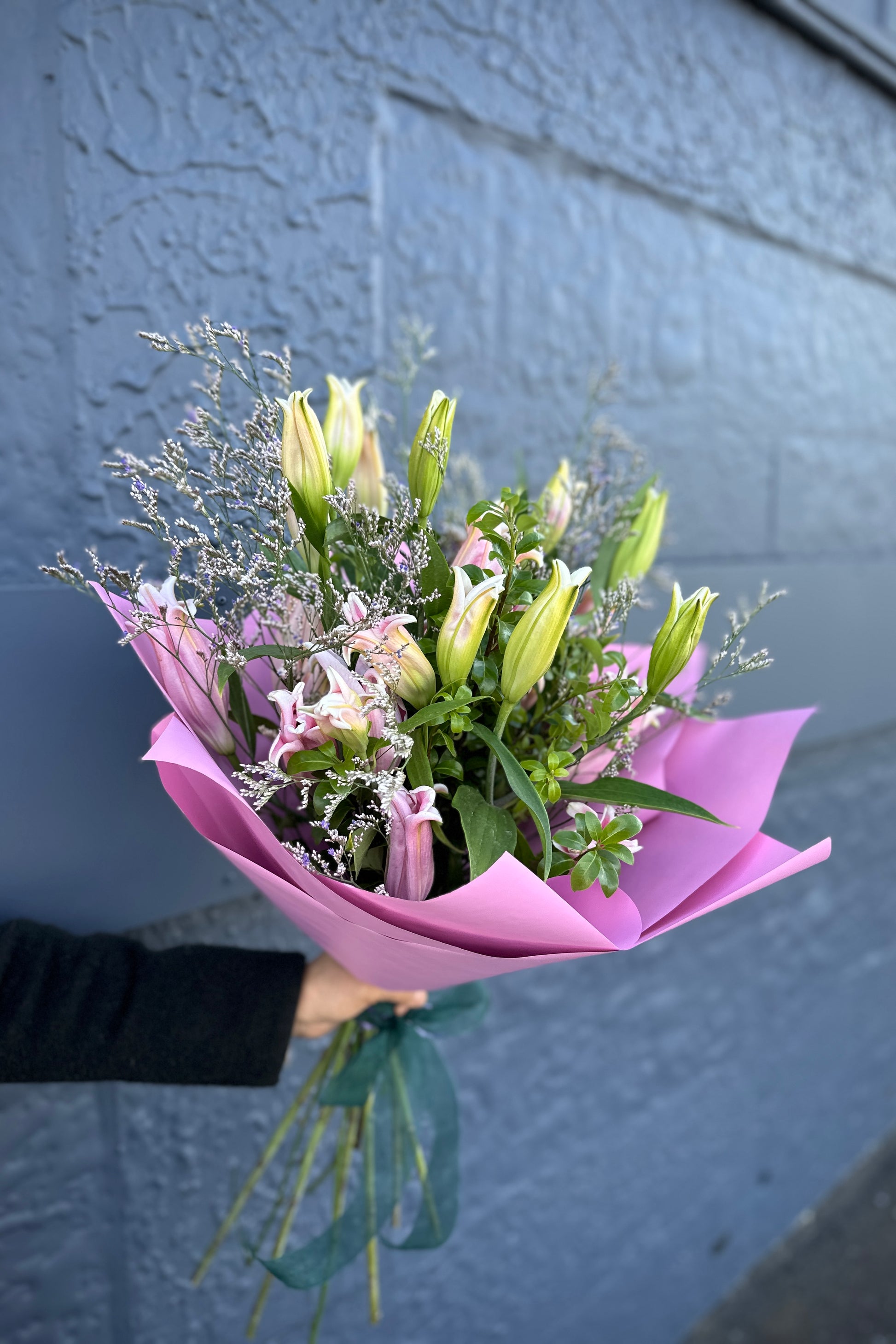 Lily Bouquet - Side View