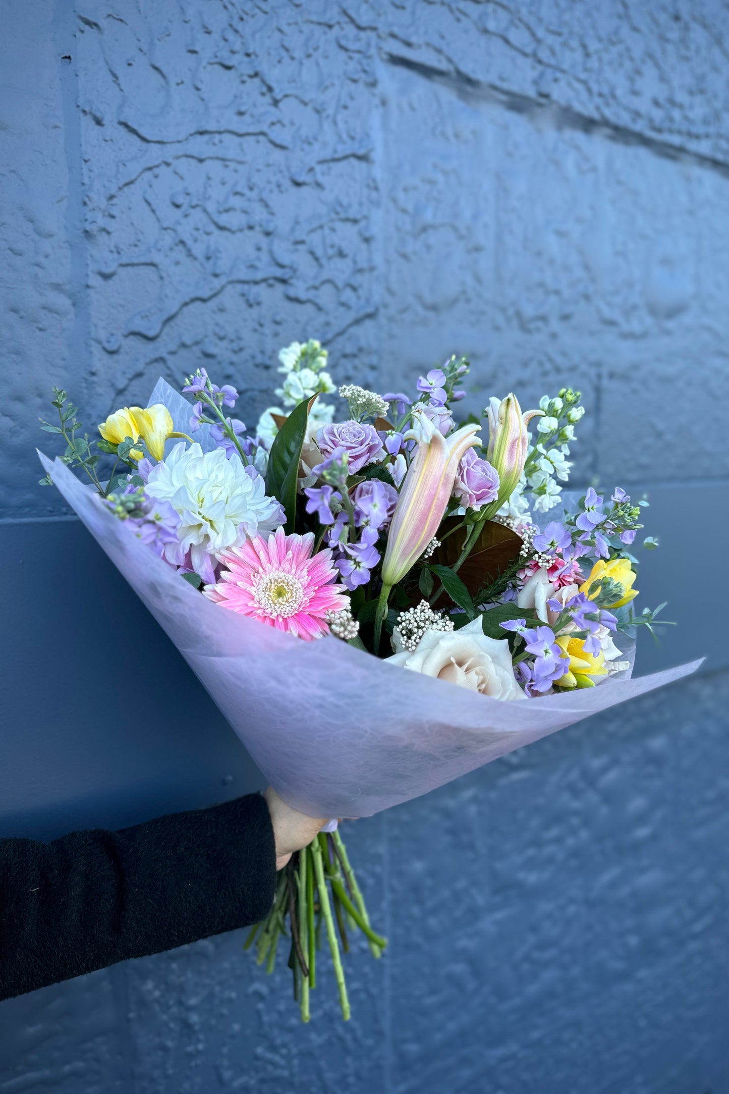 Pastel Bouquet - Side View