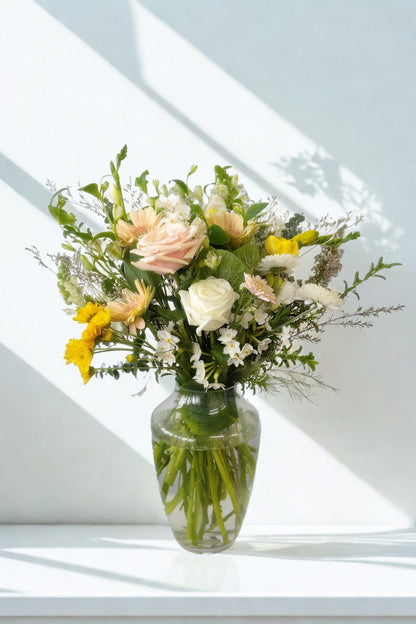 sunday morning in a vase